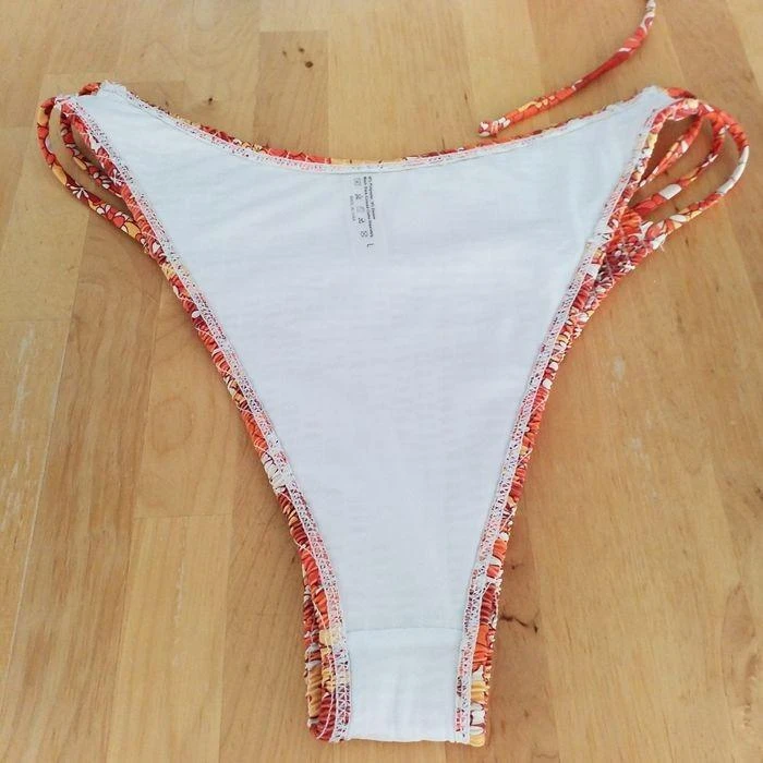 Biquíni 2 peças com estampa floral tamanho G Novo na embalagem original – photo 5